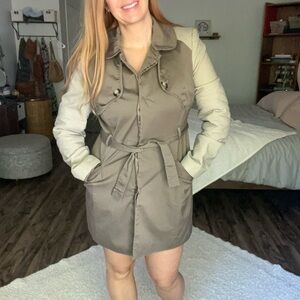 ASOS Trench Style Jacket Size 12
